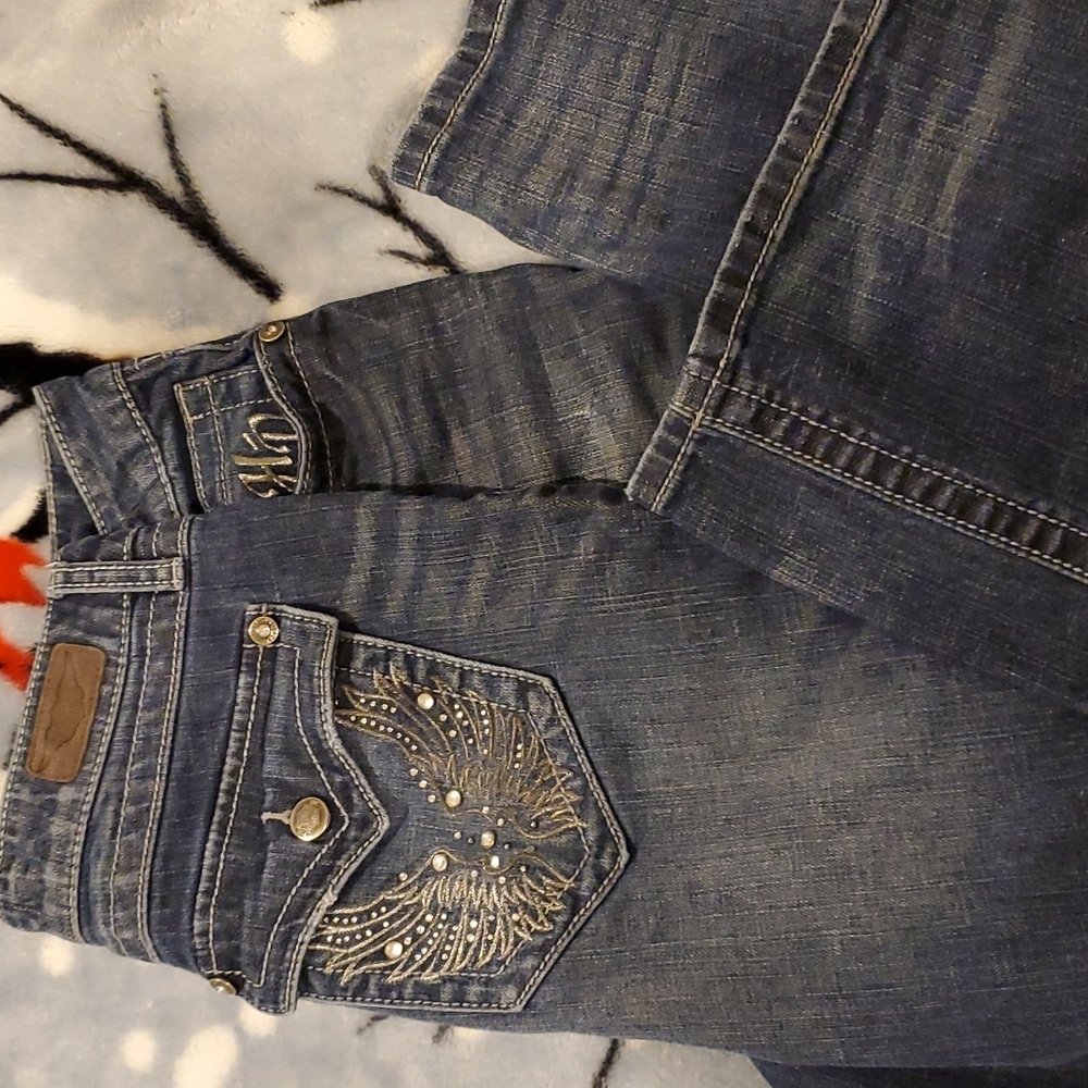 Harley-Davidson embellished jeans